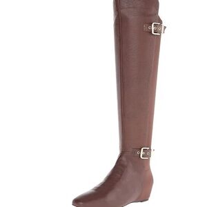 Nina Originals Chocolate Riding Stretch Boots NEW Size 11